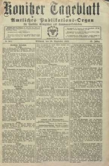 Konitzer Tageblatt.Amtliches Publikations=Organ, nr303