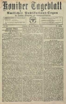 Konitzer Tageblatt.Amtliches Publikations=Organ, nr296a