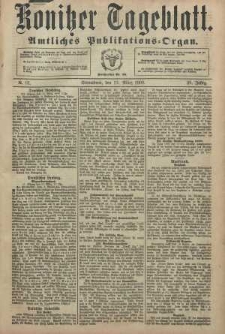 Konitzer Tageblatt.Amtliches Publikations=Organ, nr61