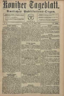 Konitzer Tageblatt.Amtliches Publikations=Organ, nr65