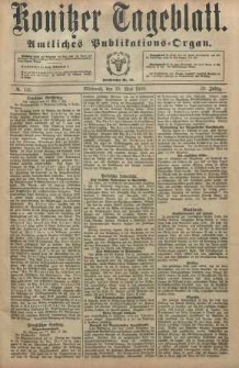 Konitzer Tageblatt.Amtliches Publikations=Organ, nr116