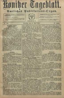 Konitzer Tageblatt.Amtliches Publikations=Organ, nr120