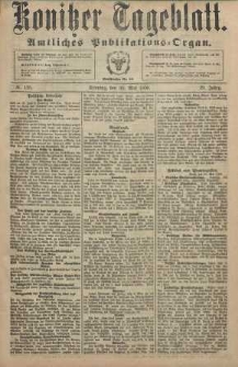 Konitzer Tageblatt.Amtliches Publikations=Organ, nr125