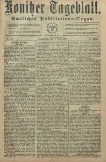 Konitzer Tageblatt.Amtliches Publikations=Organ, nr127