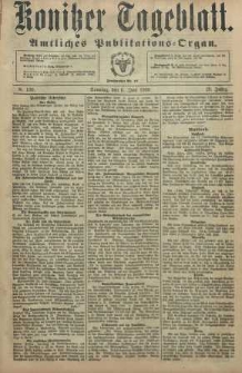 Konitzer Tageblatt.Amtliches Publikations=Organ, nr130