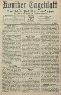 Konitzer Tageblatt.Amtliches Publikations=Organ, nr10