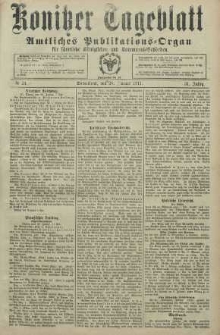 Konitzer Tageblatt.Amtliches Publikations=Organ, nr24