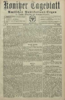 Konitzer Tageblatt.Amtliches Publikations=Organ, nr30