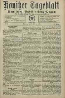 Konitzer Tageblatt.Amtliches Publikations=Organ, nr32