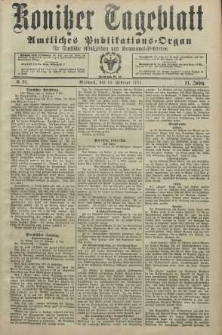 Konitzer Tageblatt.Amtliches Publikations=Organ, nr39