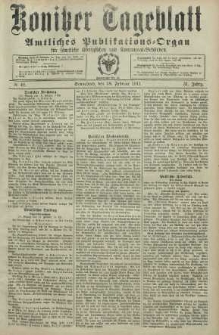Konitzer Tageblatt.Amtliches Publikations=Organ, nr42