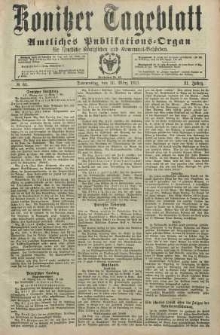 Konitzer Tageblatt.Amtliches Publikations=Organ, nr64