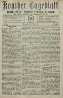 Konitzer Tageblatt.Amtliches Publikations=Organ, nr103