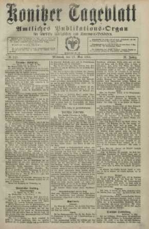 Konitzer Tageblatt.Amtliches Publikations=Organ, nr115