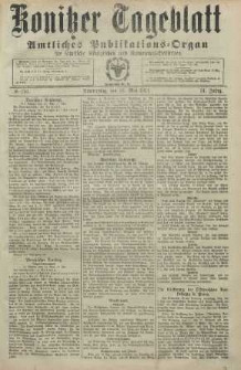 Konitzer Tageblatt.Amtliches Publikations=Organ, nr116