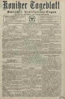 Konitzer Tageblatt.Amtliches Publikations=Organ, nr123