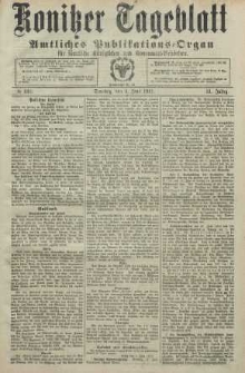 Konitzer Tageblatt.Amtliches Publikations=Organ, nr130