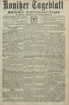 Konitzer Tageblatt.Amtliches Publikations=Organ, nr131