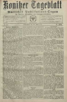 Konitzer Tageblatt.Amtliches Publikations=Organ, nr134