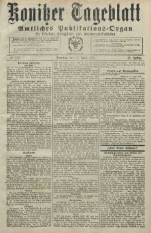 Konitzer Tageblatt.Amtliches Publikations=Organ, nr135