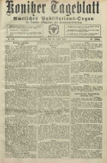 Konitzer Tageblatt.Amtliches Publikations=Organ, nr139