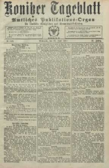 Konitzer Tageblatt.Amtliches Publikations=Organ, nr143
