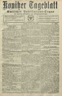 Konitzer Tageblatt.Amtliches Publikations=Organ, nr145