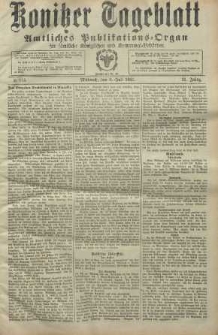 Konitzer Tageblatt.Amtliches Publikations=Organ, nr155