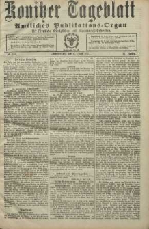 Konitzer Tageblatt.Amtliches Publikations=Organ, nr156