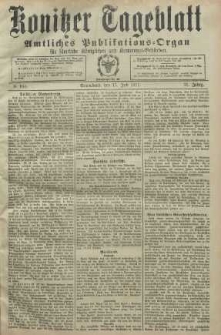 Konitzer Tageblatt.Amtliches Publikations=Organ, nr164