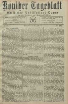 Konitzer Tageblatt.Amtliches Publikations=Organ, nr170