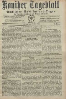 Konitzer Tageblatt.Amtliches Publikations=Organ, nr177