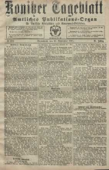 Konitzer Tageblatt.Amtliches Publikations=Organ, nr224