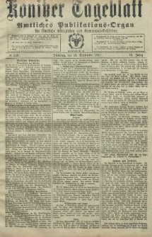 Konitzer Tageblatt.Amtliches Publikations=Organ, nr226