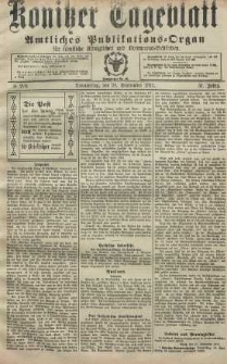 Konitzer Tageblatt.Amtliches Publikations=Organ, nr228