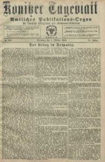 Konitzer Tageblatt.Amtliches Publikations=Organ, nr232