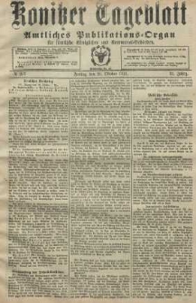 Konitzer Tageblatt.Amtliches Publikations=Organ, nr247