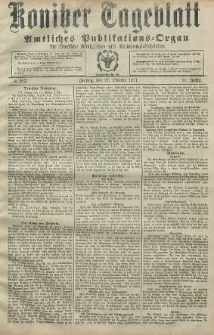 Konitzer Tageblatt.Amtliches Publikations=Organ, nr253