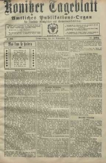 Konitzer Tageblatt.Amtliches Publikations=Organ, nr281