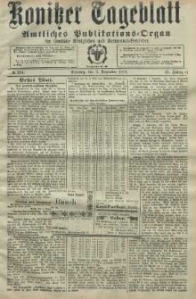 Konitzer Tageblatt.Amtliches Publikations=Organ, nr284