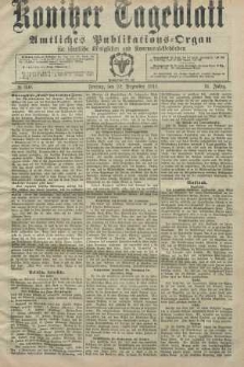 Konitzer Tageblatt.Amtliches Publikations=Organ, nr300