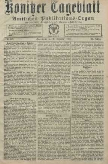 Konitzer Tageblatt.Amtliches Publikations=Organ, nr305