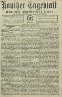 Konitzer Tageblatt.Amtliches Publikations=Organ, nr29