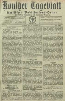 Konitzer Tageblatt.Amtliches Publikations=Organ, nr41