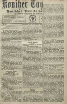 Konitzer Tageblatt.Amtliches Publikations=Organ, nr44