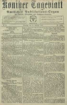 Konitzer Tageblatt.Amtliches Publikations=Organ, nr48