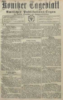 Konitzer Tageblatt.Amtliches Publikations=Organ, nr55