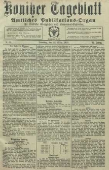 Konitzer Tageblatt.Amtliches Publikations=Organ, nr60