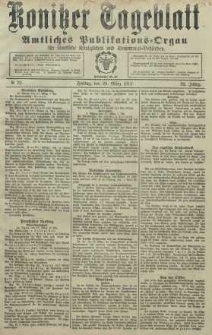 Konitzer Tageblatt.Amtliches Publikations=Organ, nr75