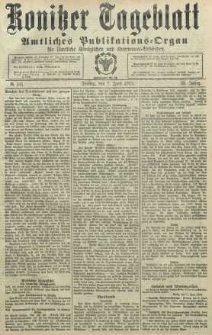 Konitzer Tageblatt.Amtliches Publikations=Organ, nr131